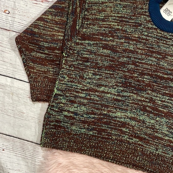 NWT Urban Outfitters BDG Marled Brown Caleb Pullover Sweater - Picture 4 of 10